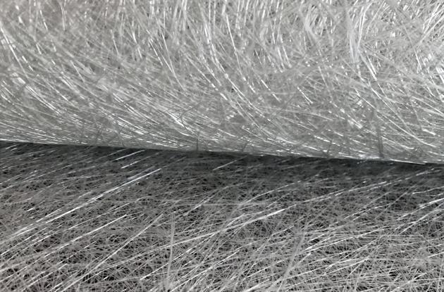 Typer av glasfibermatta med hackad tråd